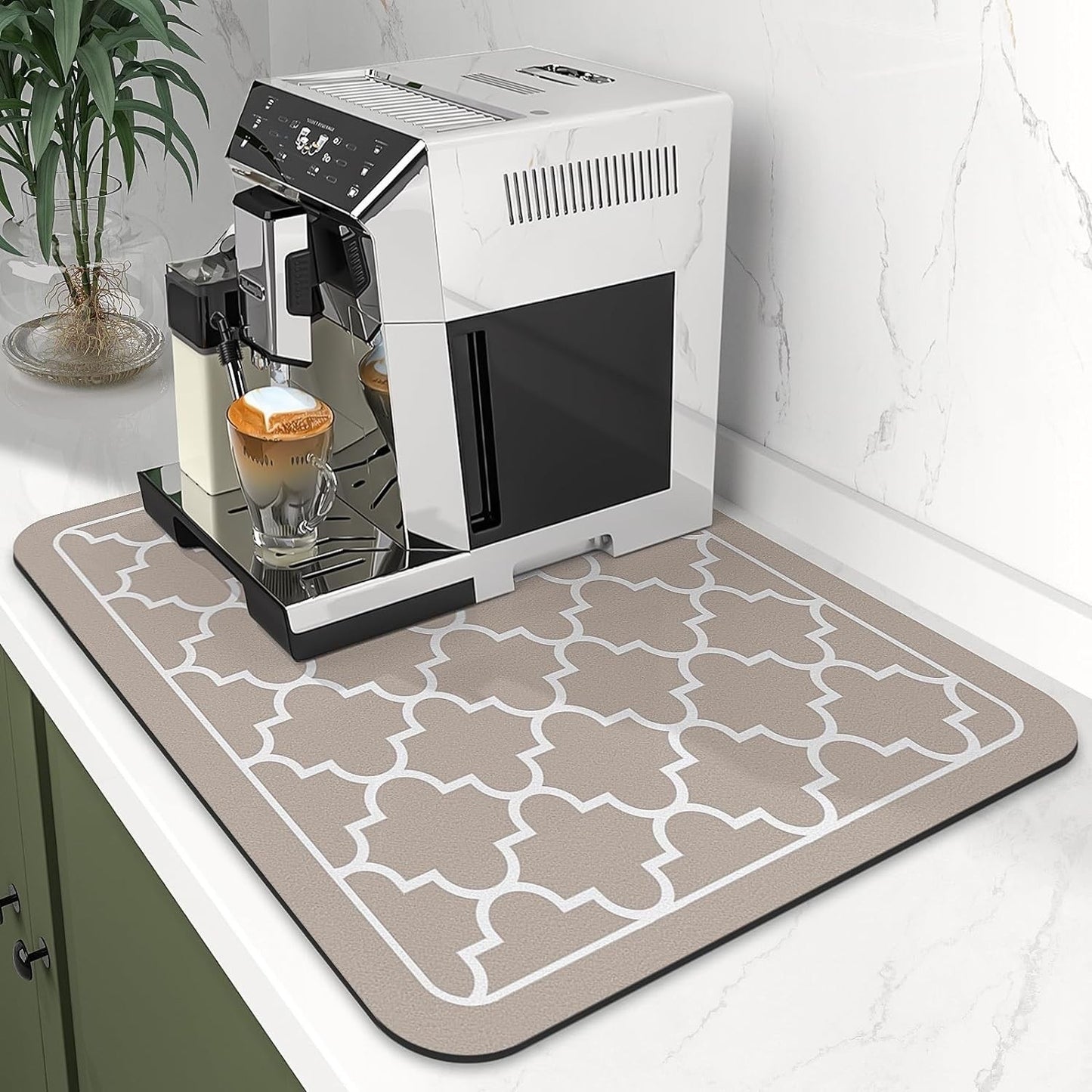 Super Absorbent Large Kitchen Absorbent Mat Antiskid Draining Coffee Dish Drying Mat Quick Dry Bathroom Drain Pad Tableware Mat