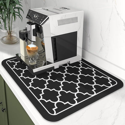 Super Absorbent Large Kitchen Absorbent Mat Antiskid Draining Coffee Dish Drying Mat Quick Dry Bathroom Drain Pad Tableware Mat