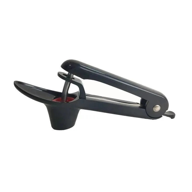 Cherry Pitter Remover with Space-Saving Lock - Multi-Function Fruit Pit Tool for Pitting Cherries & Olives for Jam Making