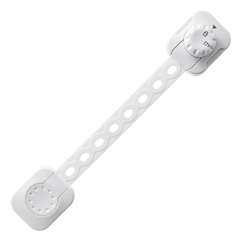 Child Safety Locks Adjustable Strap Length Cabinet Latches Baby Proof Cabinets, Drawers, Toilets & Appliances Security Lock