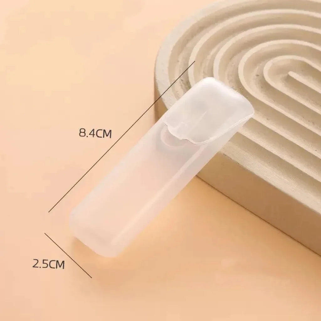1pcs Mini Portable Storage Boxes,Small Parts Organizer Travel Toothpick, Dental Floss, Pill, and Jewelry Storage Compartments