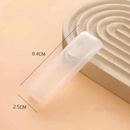 1pcs Mini Portable Storage Boxes,Small Parts Organizer Travel Toothpick, Dental Floss, Pill, and Jewelry Storage Compartments