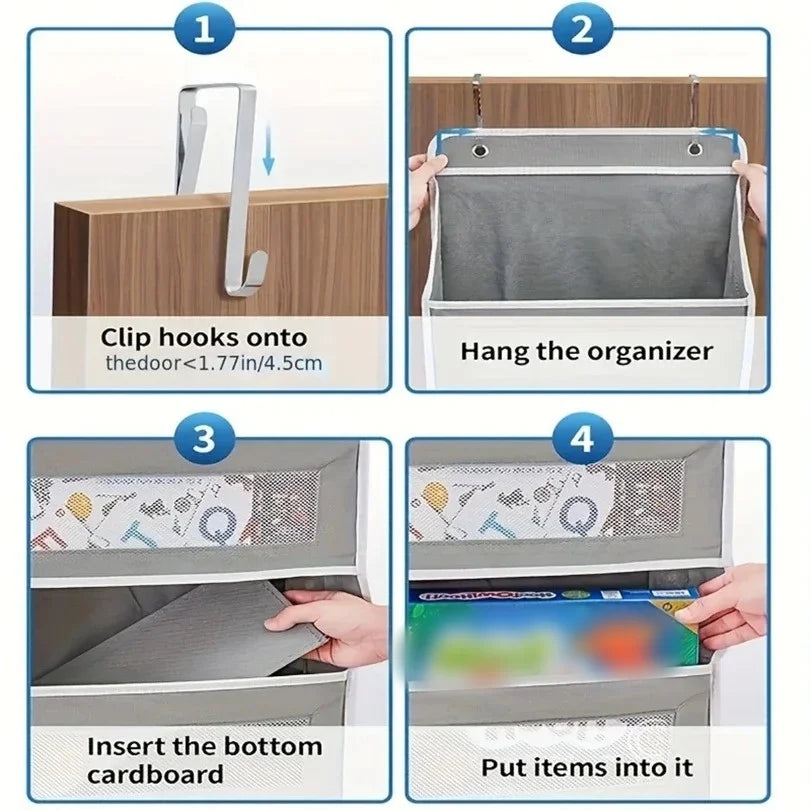 DoorNest™ Storage Rack 🚪 — Max Storage, Zero Floor Space