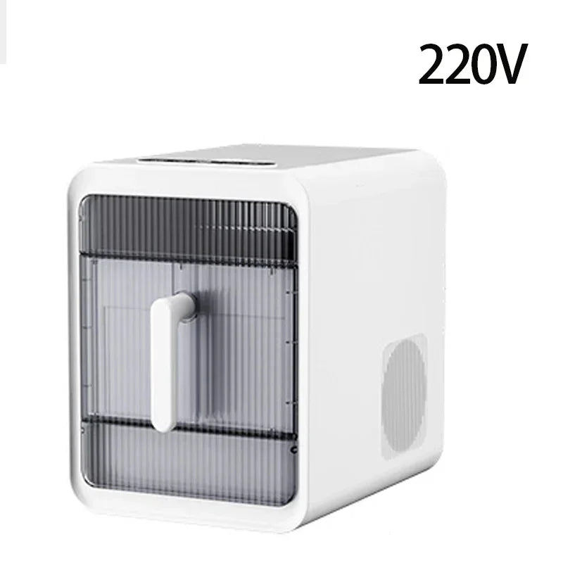 110V 220V 1.5L Ice Maker Commercial And Household Mini Integrated Ice Cube Making Machine Automatic Cleaning