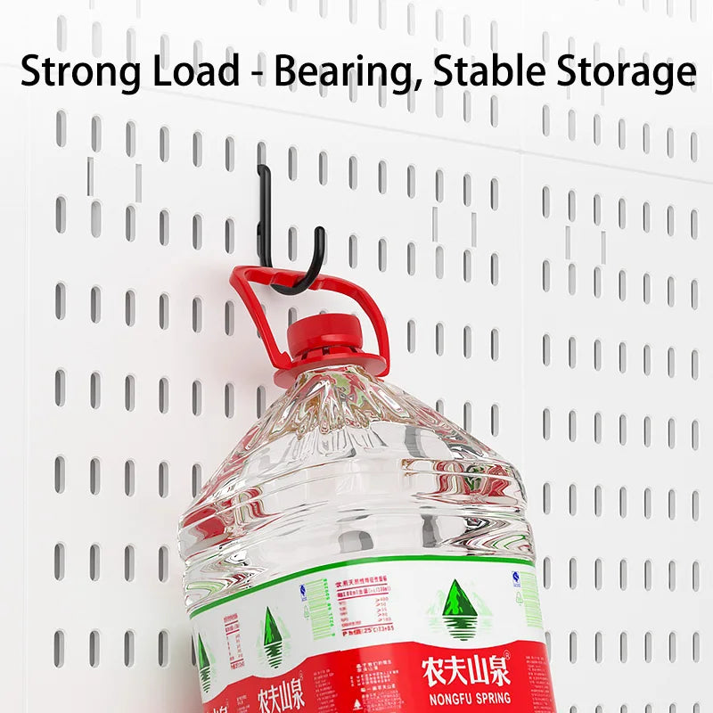 No-Holes Home Organization | This Wall Pegboard Displays & Organizes Your Daily Items & Electronics in Living Room/Study