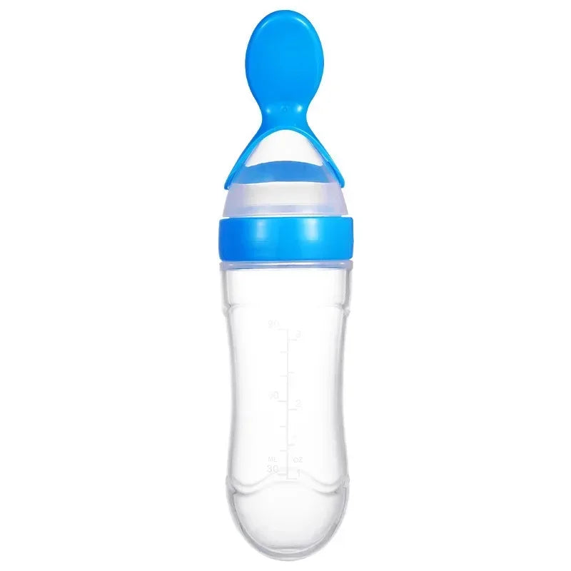 Safe Baby Feeding Bottle Spoon Milk Bottle Baby Training Feeder Food Supplement Food feed Spoon baby gadgets BPA Free