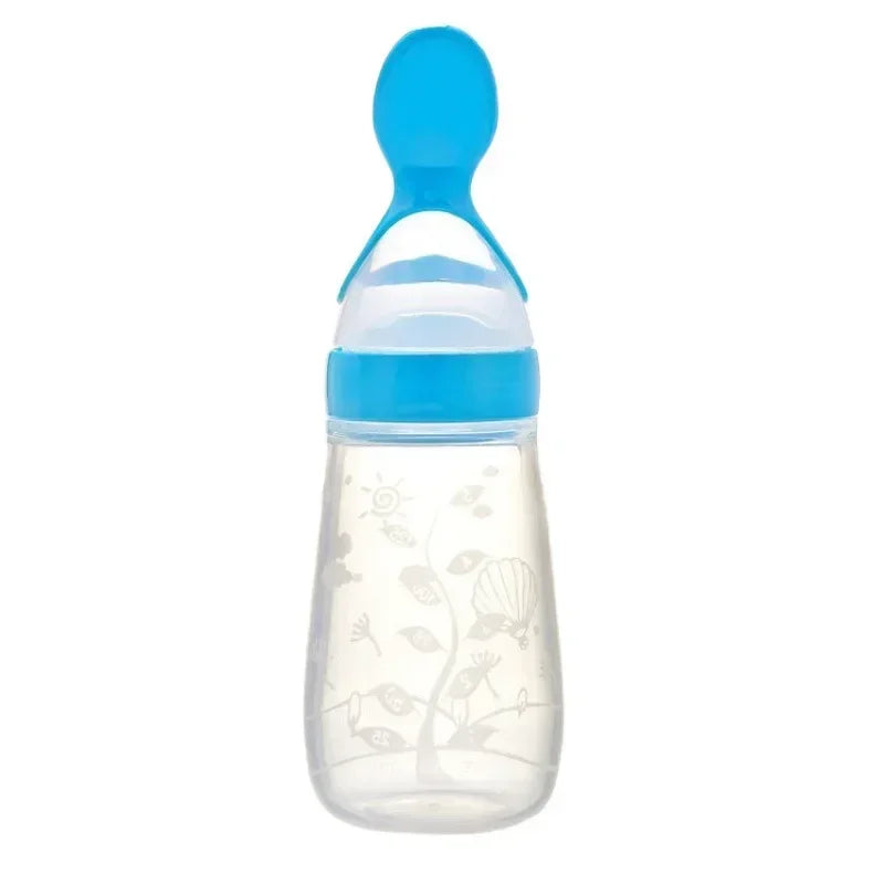 Safe Baby Feeding Bottle Spoon Milk Bottle Baby Training Feeder Food Supplement Food feed Spoon baby gadgets BPA Free