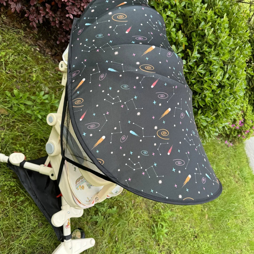 New Universal Baby Stroller Awning UV Protection Sunshade Canopy Cover for Prams Infants Car Seat Sun Visor Stroller Accessories