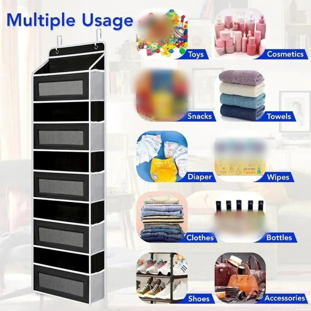DoorNest™ Storage Rack 🚪 — Max Storage, Zero Floor Space