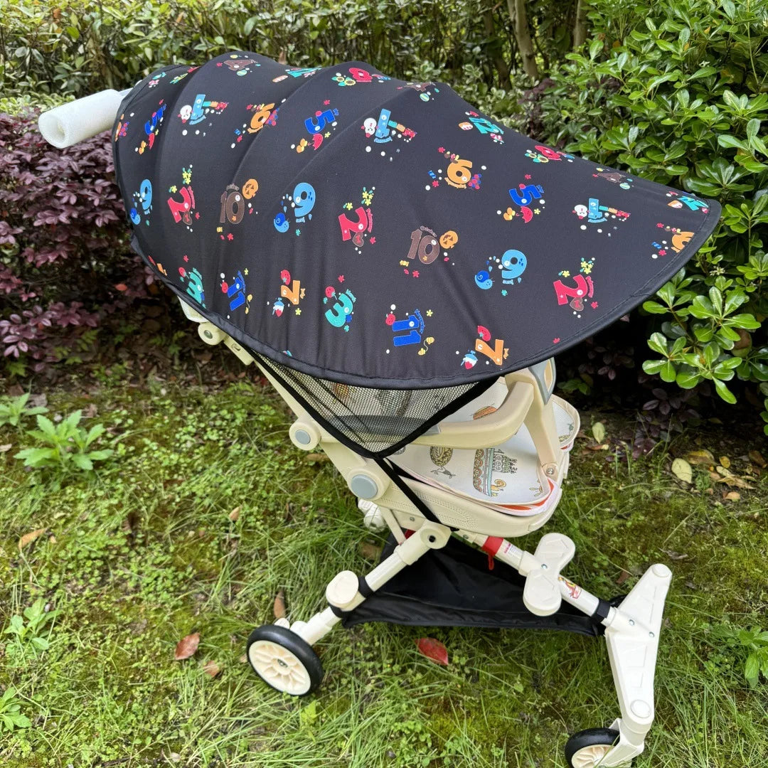 New Universal Baby Stroller Awning UV Protection Sunshade Canopy Cover for Prams Infants Car Seat Sun Visor Stroller Accessories
