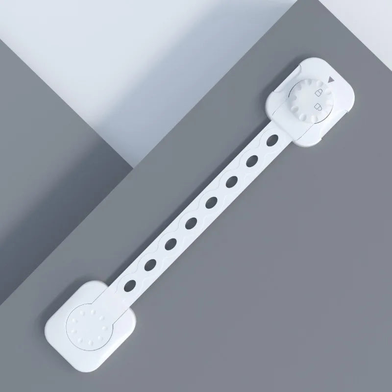 Child Safety Locks Adjustable Strap Length Cabinet Latches Baby Proof Cabinets, Drawers, Toilets & Appliances Security Lock