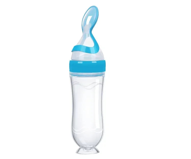 Safe Baby Feeding Bottle Spoon Milk Bottle Baby Training Feeder Food Supplement Food feed Spoon baby gadgets BPA Free