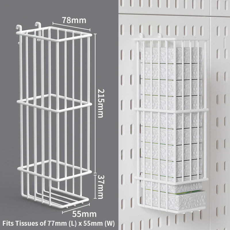 No-Holes Home Organization | This Wall Pegboard Displays & Organizes Your Daily Items & Electronics in Living Room/Study