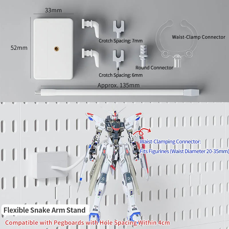 No-Holes Home Organization | This Wall Pegboard Displays & Organizes Your Daily Items & Electronics in Living Room/Study