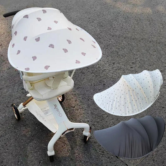 New Universal Baby Stroller Awning UV Protection Sunshade Canopy Cover for Prams Infants Car Seat Sun Visor Stroller Accessories