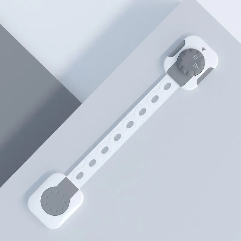 Child Safety Locks Adjustable Strap Length Cabinet Latches Baby Proof Cabinets, Drawers, Toilets & Appliances Security Lock
