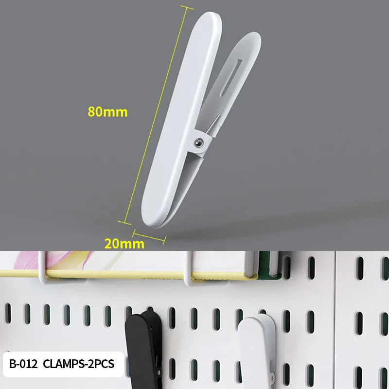 No-Holes Home Organization | This Wall Pegboard Displays & Organizes Your Daily Items & Electronics in Living Room/Study