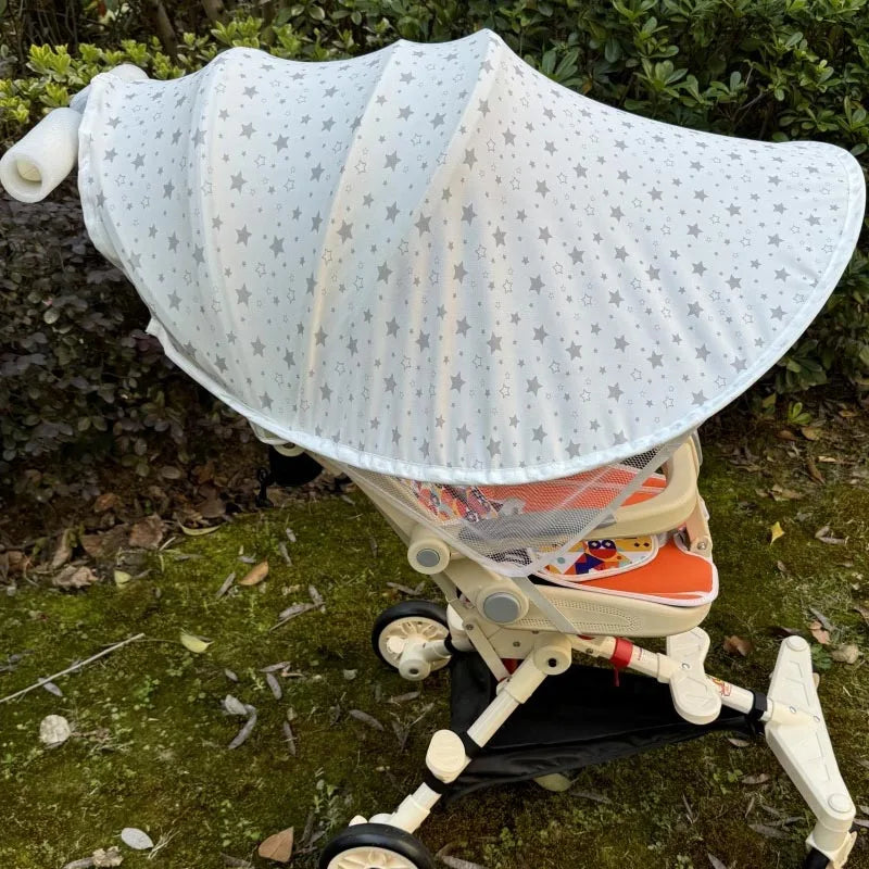 New Universal Baby Stroller Awning UV Protection Sunshade Canopy Cover for Prams Infants Car Seat Sun Visor Stroller Accessories