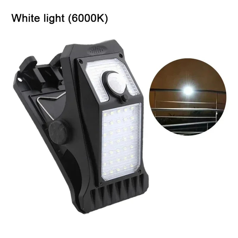 GlowClip™ Sensor Light 🌞✨ — Solar + USB Smart Illumination