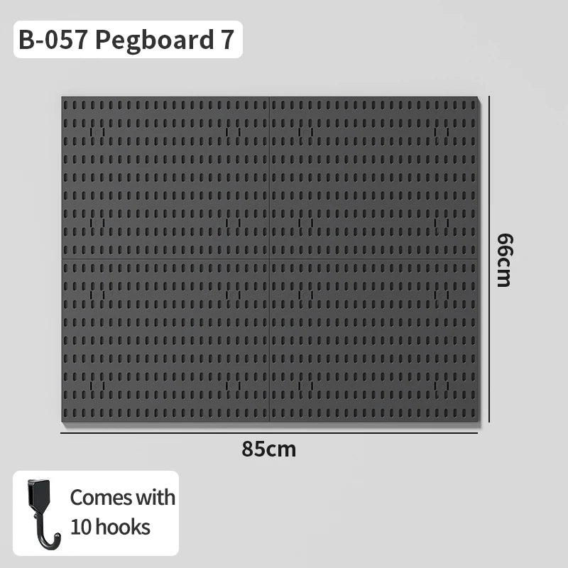 No-Holes Home Organization | This Wall Pegboard Displays & Organizes Your Daily Items & Electronics in Living Room/Study