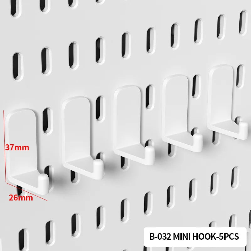 No-Holes Home Organization | This Wall Pegboard Displays & Organizes Your Daily Items & Electronics in Living Room/Study