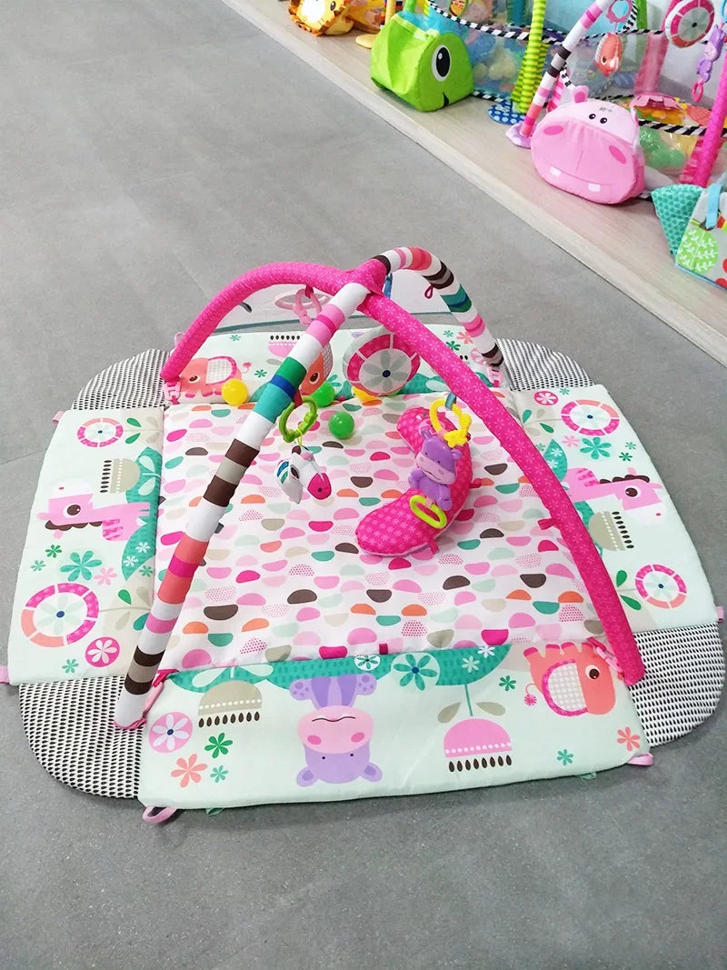 Baby Fitness Frame Crawling Game Blanket Multifunctional Educational Mats Fence Crawling Blanket Infant Rug Enlightenment Toys