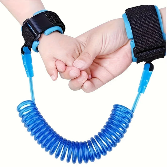 Kids Safety Leash Durable Tangle-Free Rope with Ergonomic Wrist Straps Comfortable Child Lead for Travel Park Shopping 4 Colors